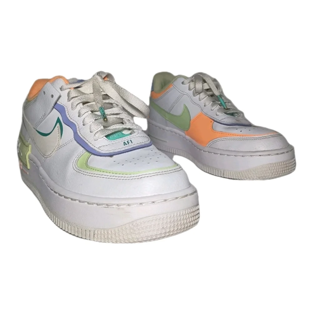 Nike Air Force 1 Shadow “White/Peach Cream” Women’s Shoes Sz 7.5 US DX3718 100